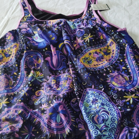 Summer Mae Blouson Women's Tankini Swimsuits Tummy Control Modest 2025 Two Piece - Picture 5 of 9